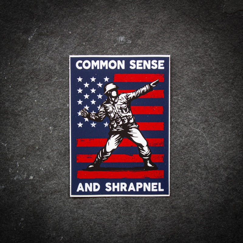 Common Sense Sticker