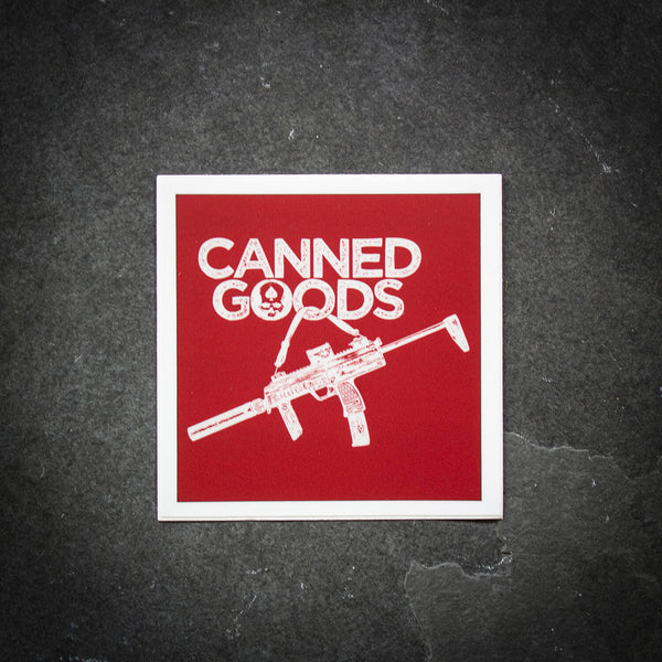 Canned Sticker