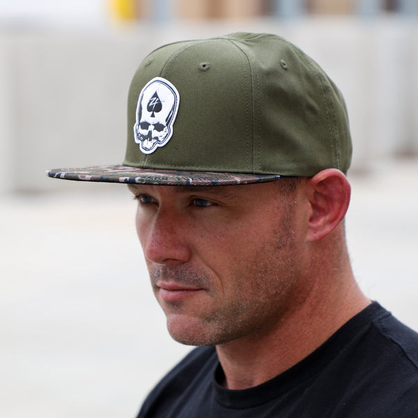 ZF Skull Camo Snapback