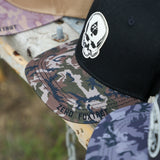 ZF Skull Camo Snapback