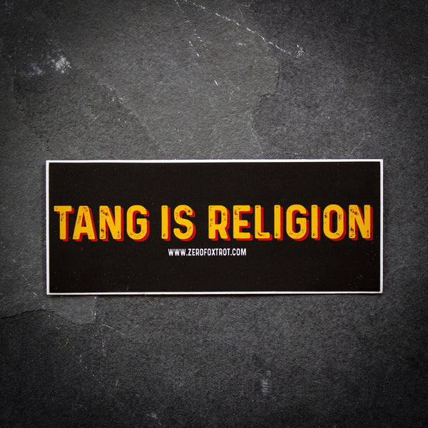 Tang is Religion Sticker