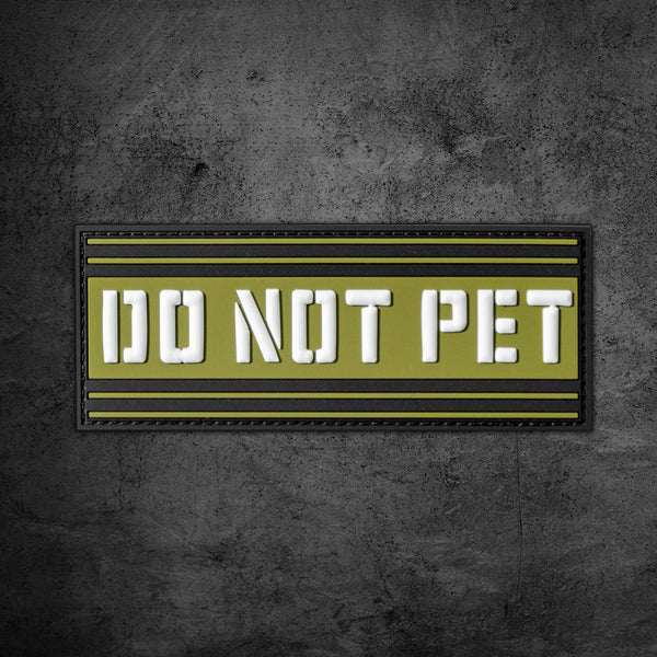 Do Not Pet Patch