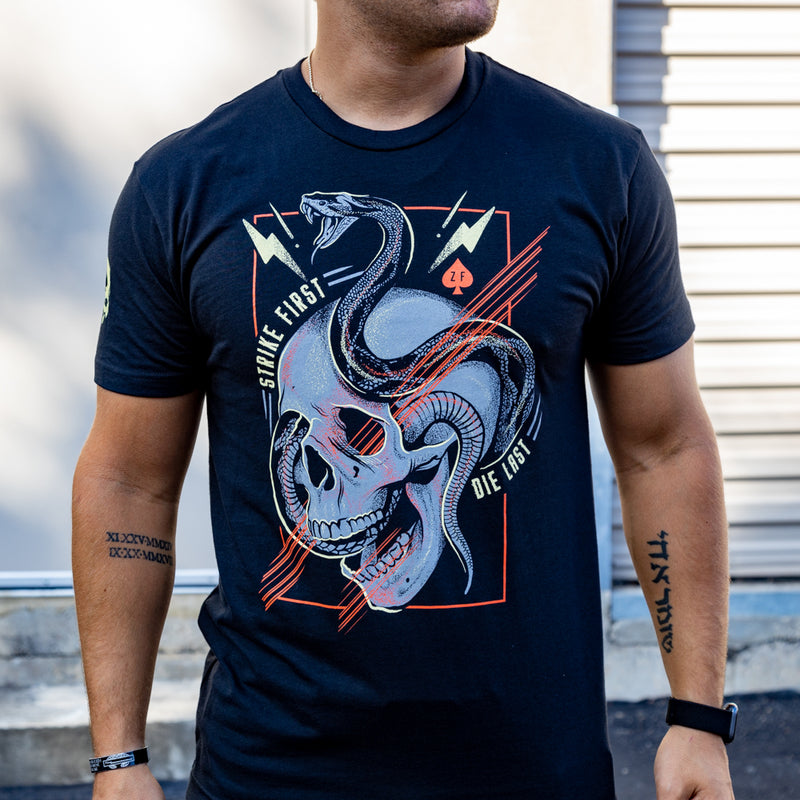 Strike First Tee