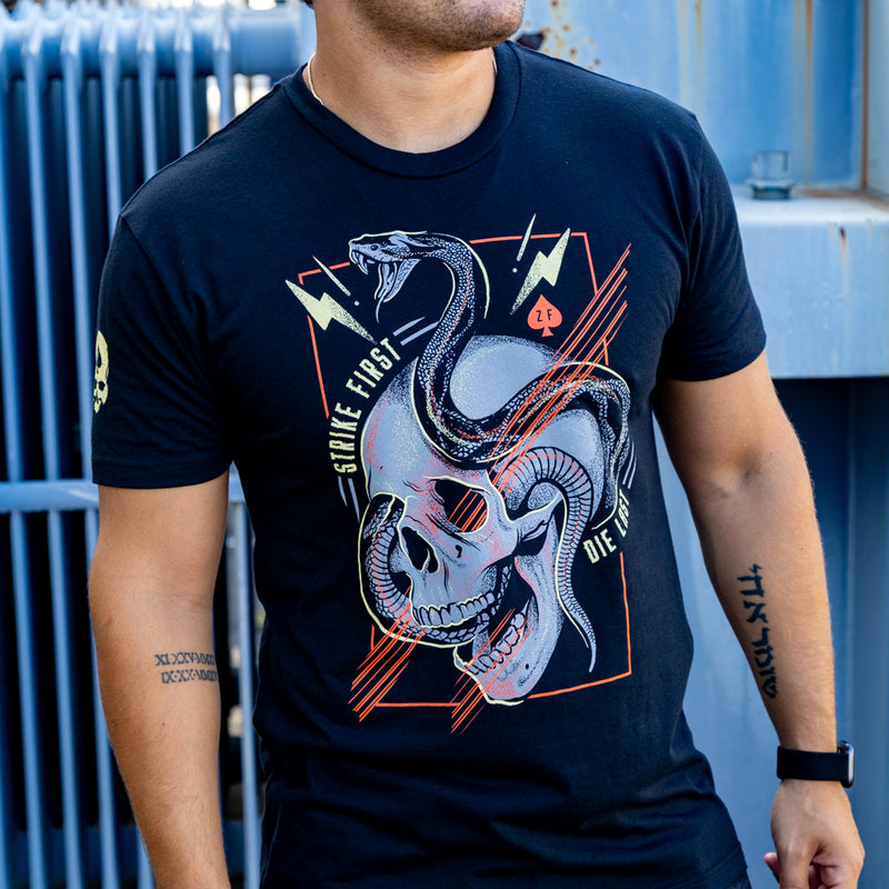Strike First Tee
