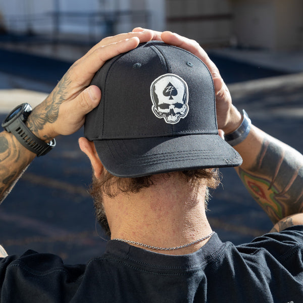 skull on hat